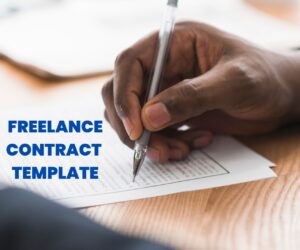 CONTRACT TEMPLATE FOR EVERY FREELANCER.